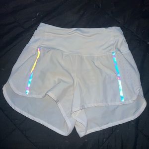 White Spyder Active Shorts